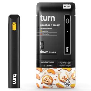 Turn Carts Disposable – Peaches n Cream