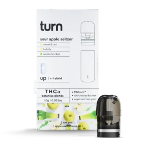 sour apple seltzer // thca