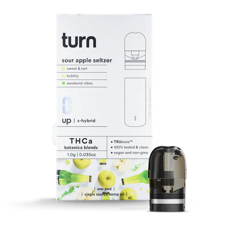 sour apple seltzer // thca