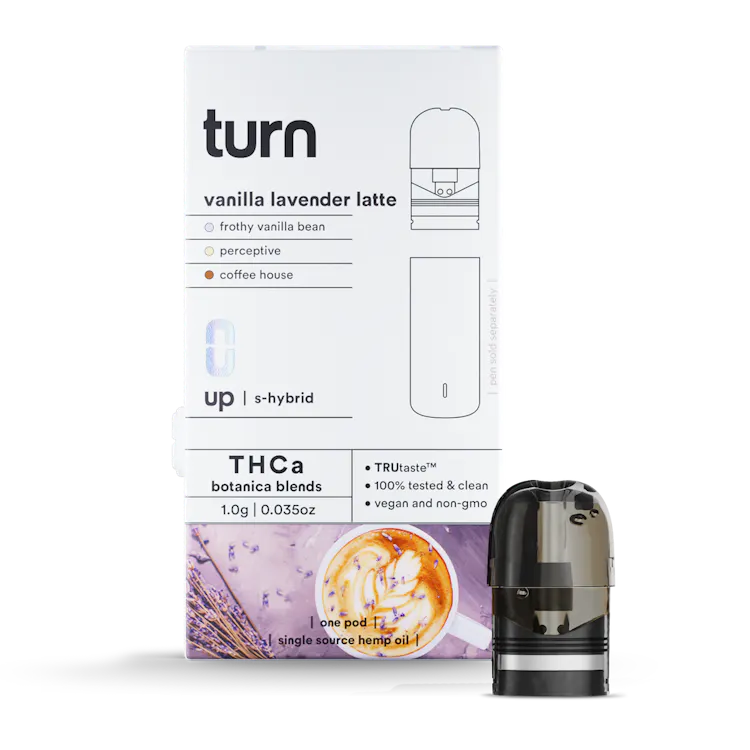 vanilla lavender latte // thca